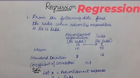 Regression model 2 || B.com 3 semester statistics #Mean #Medium #mode #statistics