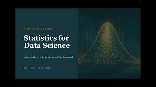 The complete roadmap for Statistics for Data Science! #statistics #datascience #machinelearning 