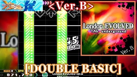 【DDR X3】 London EVOLVED ver.B / TAG underground [DOUBLE BASIC] 譜面確認+Clap