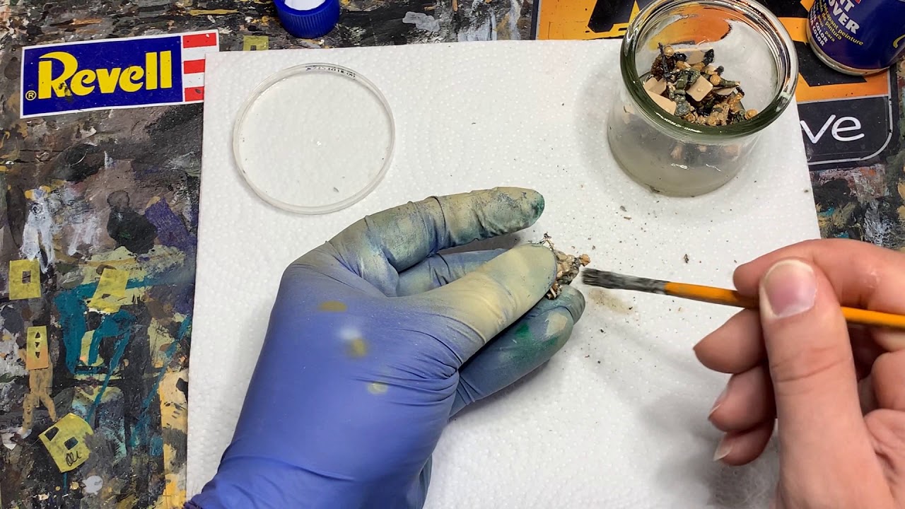 Figuren für Tabeltop usw. entfärben mit Revell Paint Remover YouTube