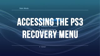 GTA 5 ONLINE PS3 1.23/1.24 - Ultimate Recovery Menu