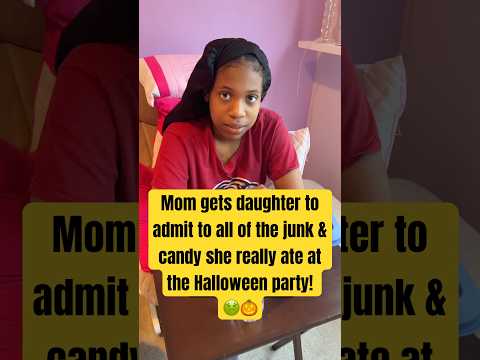 SNEAKY Girl Admits to Mom & lives to REGRET IT‼️🤢🎃 | Angel Joi #shorts #motheranddaughter #caught