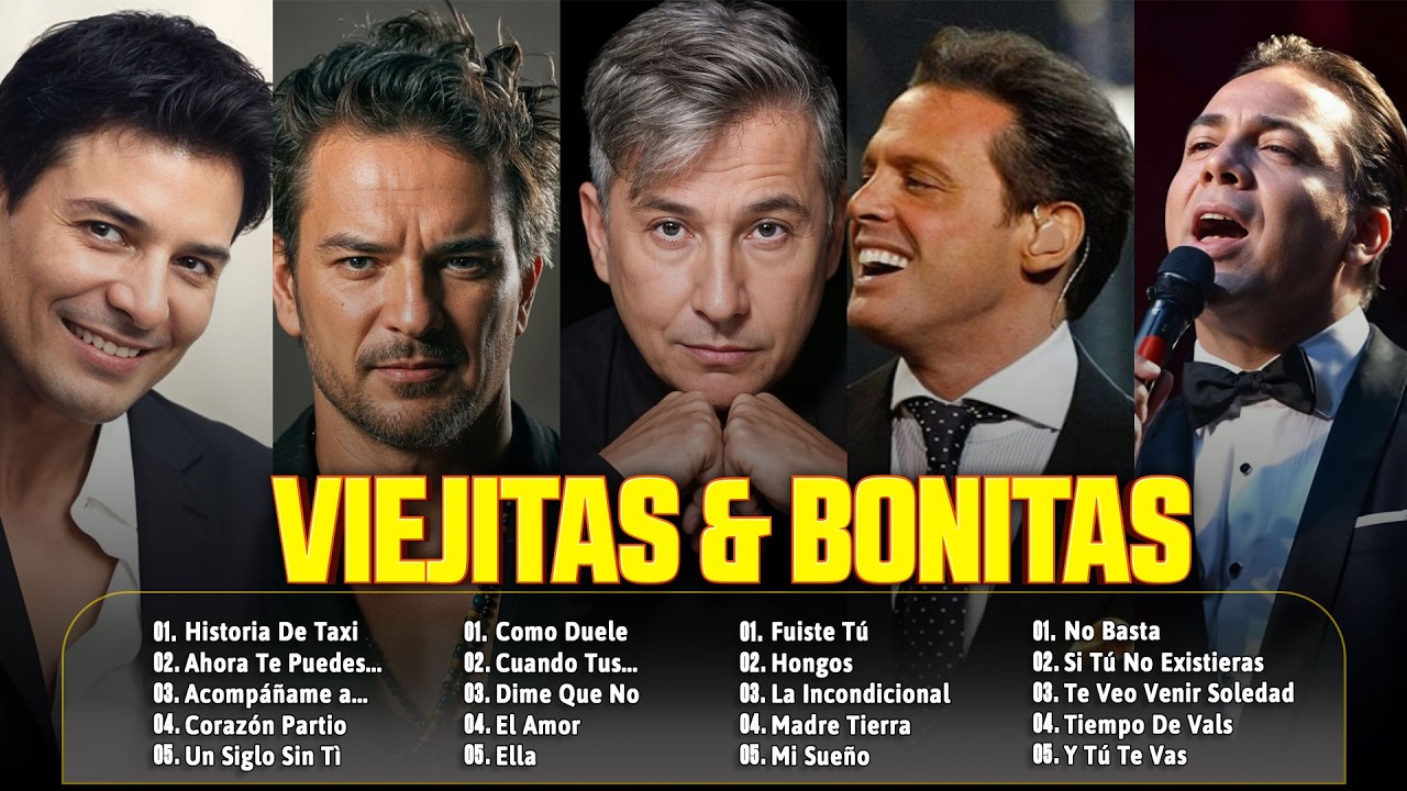 Eros Ramazzotti, Ricardo Arjona, Chayanne, Alejandro Fernandez, Juanes, Ricky Martin : 90s BALADAS#