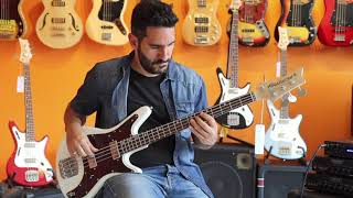 Video thumbnail of "Nordstrand ACINONYX Short Scale Bass with Luca Romeo"