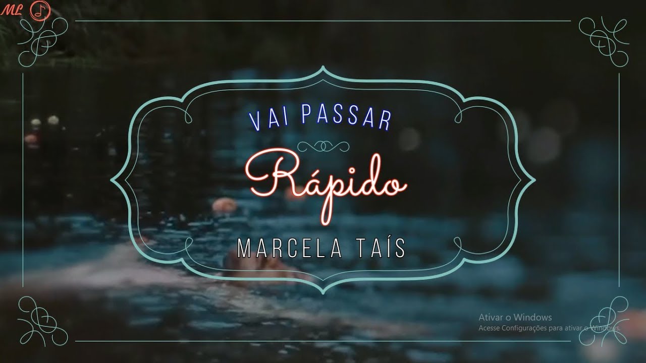 Vai Passar Rápido Marcela Taís Legendado Youtube 