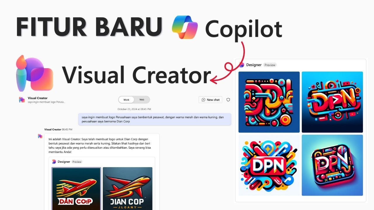 [New Features] VISUAL CREATOR by Cipolot | membuat gambar AI ...