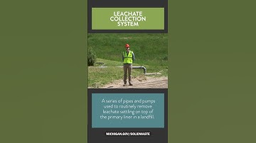 Landfill Glossary - Leachate Collection System