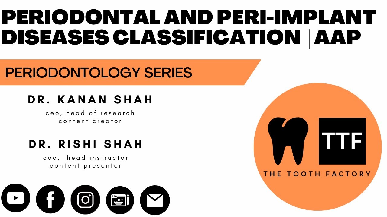 AAP Classification of Periodontal and Periimplant Diseases and