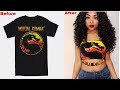 DIY UPCYCLING T SHIRT TO CUTE CROP TOP! | SEWING MACHINE USED | ohhbrittney