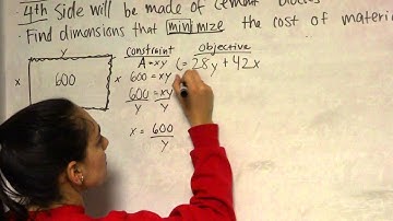 Solving an Optimization Problem With a Constraint