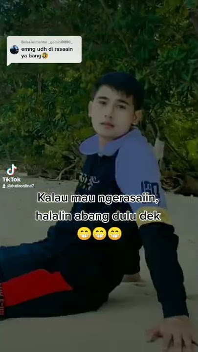 HALALIN ABANG DONK DEK 😁