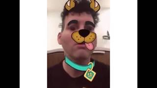 Mike Ayley as Scooby-Doo! on Snapchat