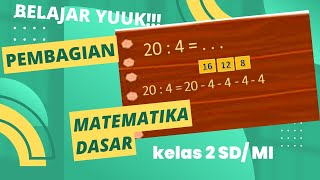 Matematika Dasar Materi Pembagian Kelas 2 SD/ MI #pembagian #matematika #konseppembagian Matematika Dasar Materi Pembagian Kelas 2 SD/ MI #pembagian #matematika #konseppembagian