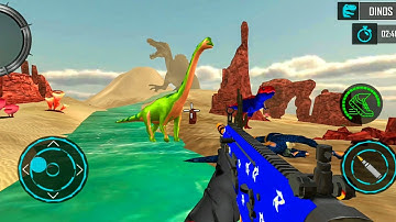 Real Dino Hunting Gun Games - Battle Ship New Games - Android Gameplay - Part #21