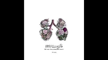 ما تيسر من "سورة الكهف"الايه (٨٣-٨٦) بصوت إسلام صبحي،حالات واتساب،قران كريم🌺