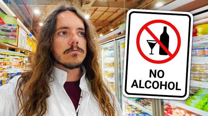 supermercati nel paese dove l'alcol è ILLEGALE