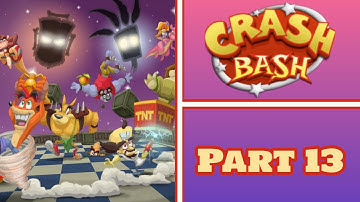 Crash Bash 200% Playthrough | Warp Room 4 All Platinum Relics | Part 13