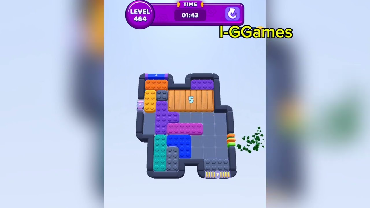 Color Block Jam Level 464 - YouTube