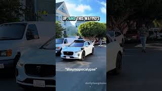 Waymo, what are you doing🥹😅😳#waymo #fail#fyp