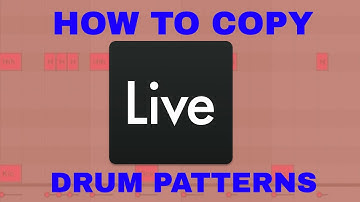How to Copy Any Drum Pattern (in Ableton Live)
