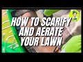 How to scarify and aerate your own lawn  (explained)