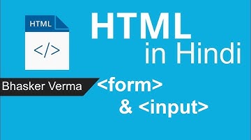 HTML tutorial for beginners in Hindi # 24 | HTML Webform