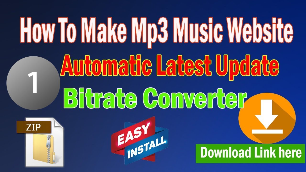 How To Make Music Website Automatic Latest Updates Voice Tag Maker