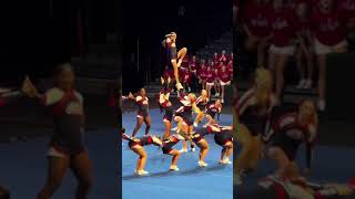 Team USA Jr All Girl shocking the World with their routine from the Cheerleading World Cha