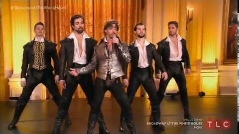Something Rotten! Performs “Hard To Be The Bard” at “Broadway In The White House”