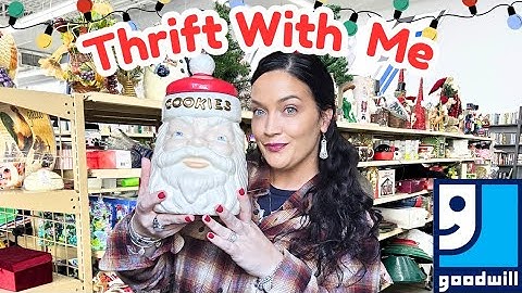 Thrifting My Christmas Gifts! #goodwill #shopwithme
