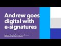 Start your digital transformation with e-signature