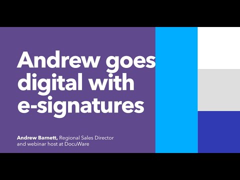 Start your digital transformation with e-signature