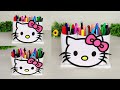 Cómo hacer un bonito portalapiceros Hello Kitty | Pen Stand with Plastic Bottle #portalápices