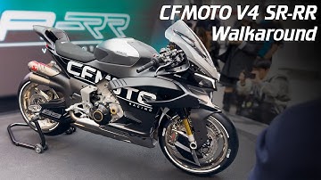 CFMoto V4 SR RR Prototype | In Depth View