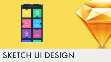 Sketch 3 Design- Category Screen UI Design Timelapse #2