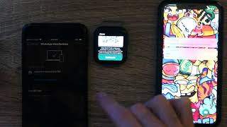 WhatsApp for your Apple Watch Using W-Chat App - How to Scan the QrCode screenshot 5