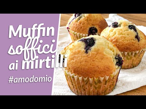 Video: Come Fare I Muffin Ai Mirtilli Rossi