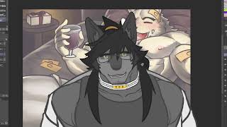 お絵描き練習配信