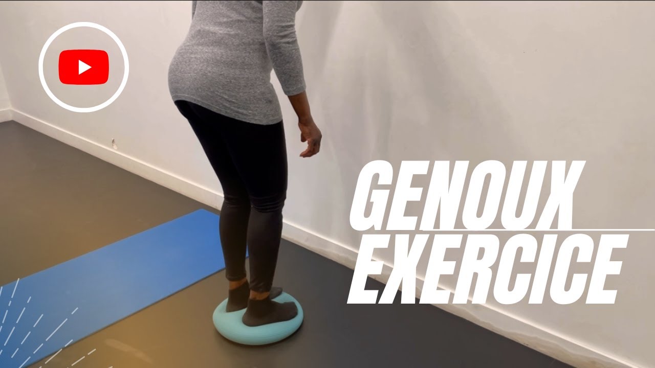 Exercice Proprioception ALD : Équilibre et Renforcement Genoux - YouTube