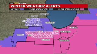 Winter Weather Advisory, Winter Storm Warning In Effect