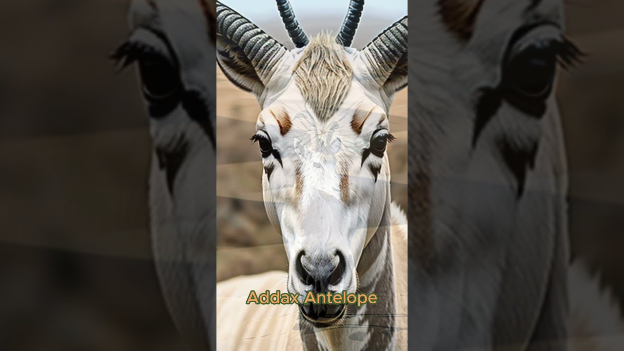 Addax Antelope