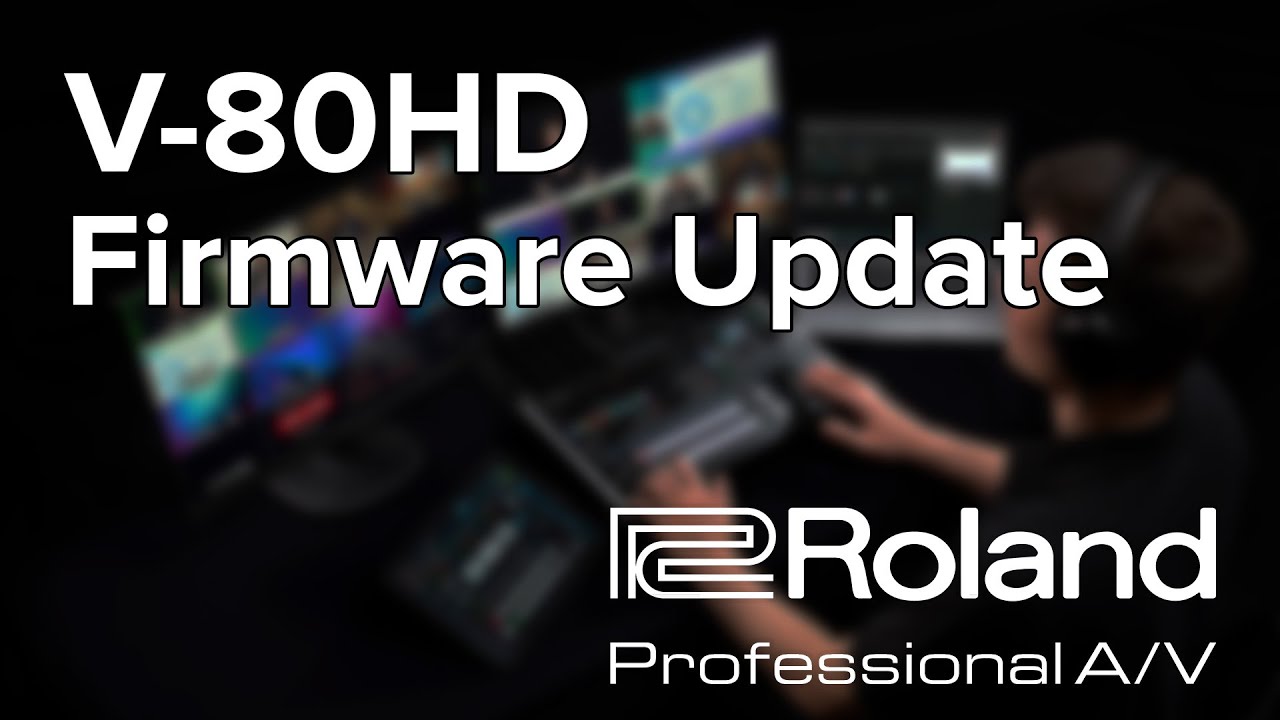 Roland V 80 Firmware Update - YouTube