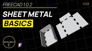 🧰 FreeCAD Sheet Metal Workbench - FreeCAD Tutorial - FreeCAD Sheet Metal Download