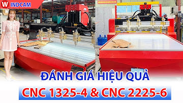 Đánh Giá Hiệu Quả 2 Dòng Máy Đục Gỗ : 1325-4 & 2225-6 | CNC Đông Phương Hà Nội
