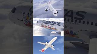 Qantas 'Great Barrier Reef' livery on the Airbus A321XLR VH-OGG