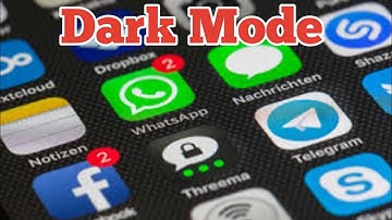 How to enable Dark Mode on all Apps. 2021