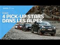 Essai  dcouverte de 4 pickup stars dans les alpes