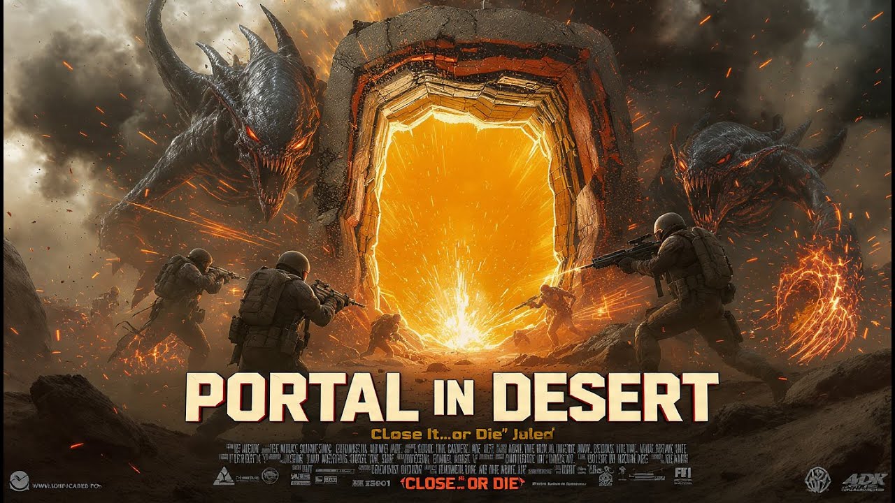 Portal in Desert - They Have Come | Tine to Nutecingy