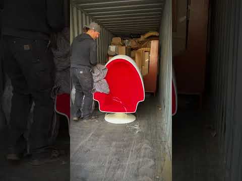 Unwrapping This Iconic "Alpha" Space Age Egg Chair by Lee West