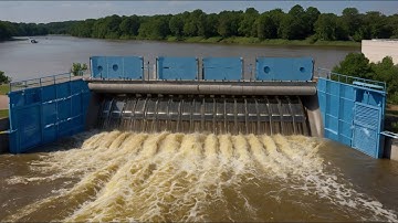 Innovative Flood Barriers: How a Plastic Sheet Stops Floods in Seconds